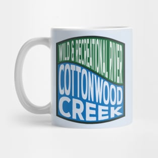 Cottonwood Creek (California) Wild and Recreational River wave Mug